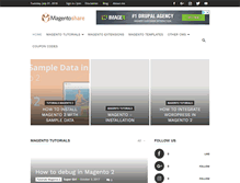 Tablet Screenshot of magentoshare.com